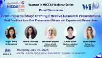 WiM Webinar- From Paper to Story: Crafting Effective Research Presentations - July 10